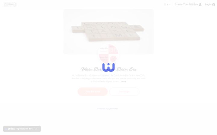 Screenshot of bettereracoaching.com