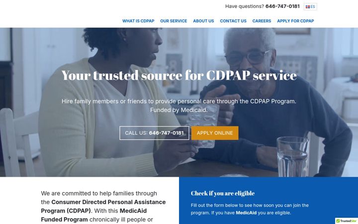 Screenshot of betterfamiliesny.com