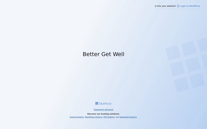Screenshot of bettergetwell.org