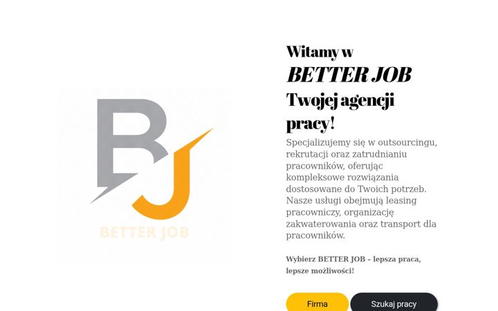 Screenshot of betterjob.pl