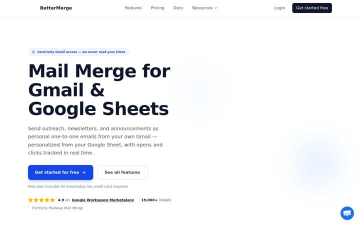 Screenshot of bettermerge.com