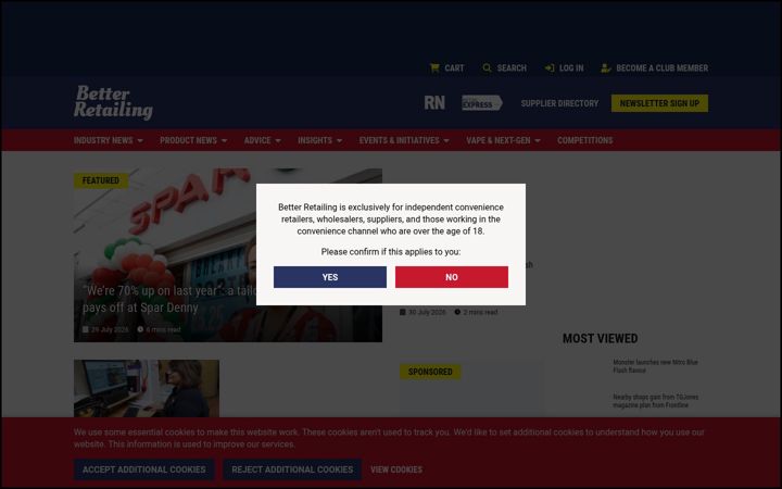 Screenshot of betterretailing.com