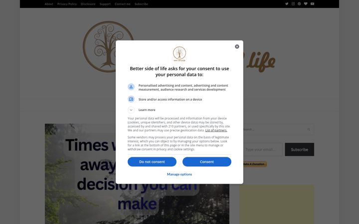 Screenshot di bettersideoflife.net