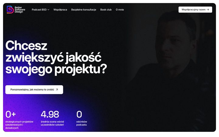 Screenshot of bettersoftwaredesign.pl
