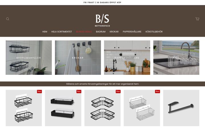 Screenshot of betterspace.se