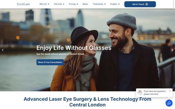 Screenshot von betterview.co.uk