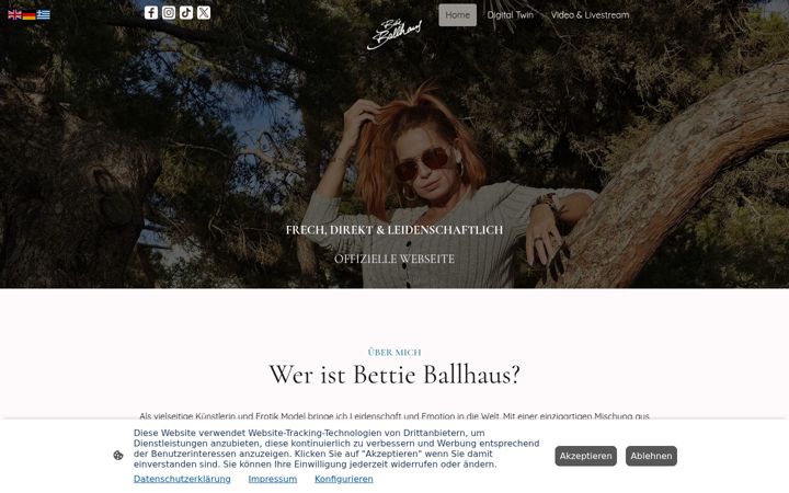 Screenshot of bettieballhaus.de