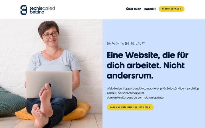Screenshot of bettina-herzog.de