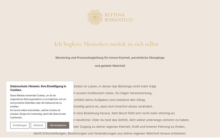 Screenshot of bettinabornatico.love