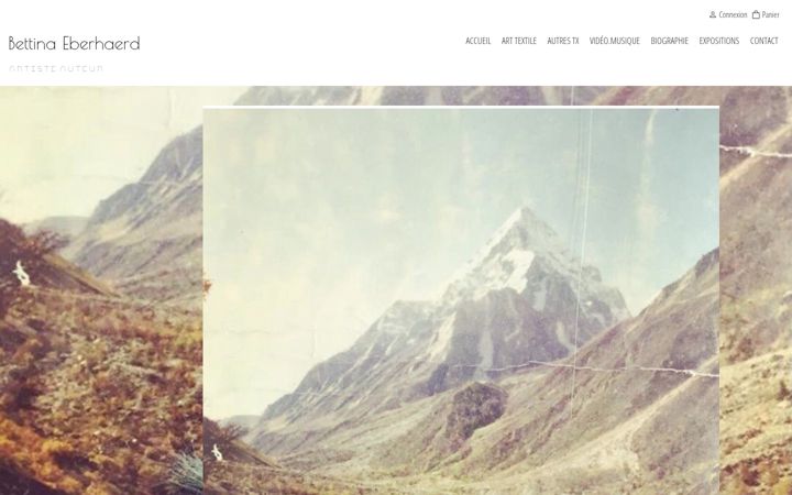 Screenshot of bettinaeberhaerd.fr