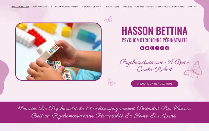 Screenshot of bettinahasson-psychomotricite-perinatalite.fr