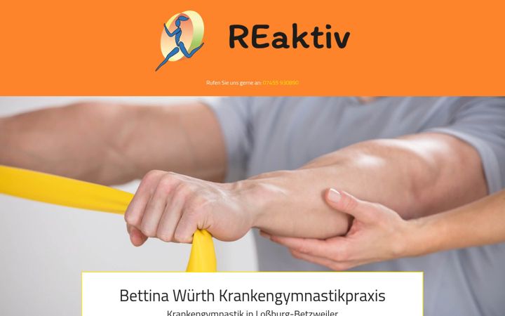 Screenshot of bettinawuerth.de