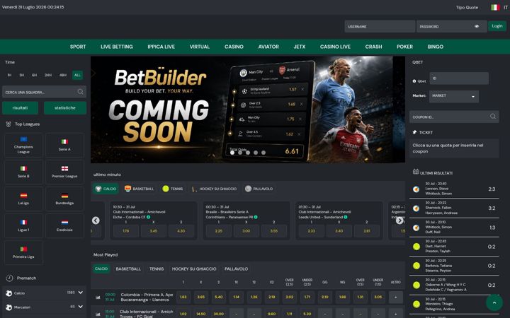 Screenshot of betting247.bet