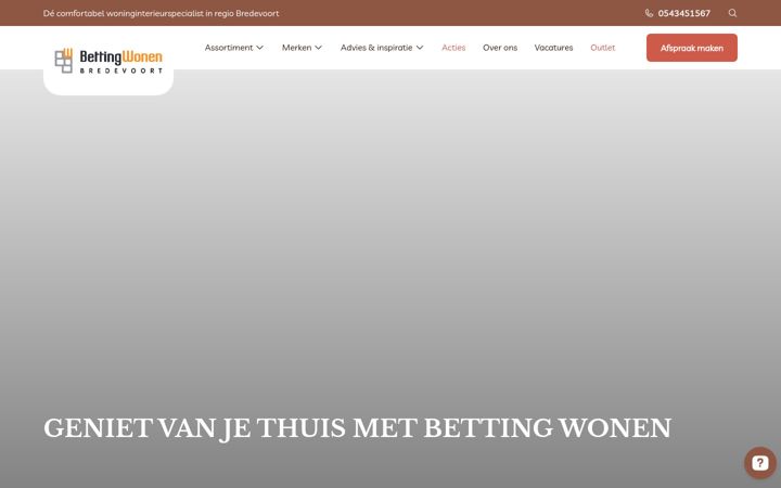 Screenshot of bettingbredevoort.nl