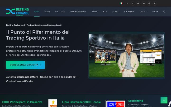 Screenshot of bettingexchange.net