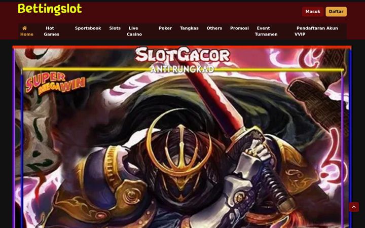 Posnetek zaslona bettingslot.org