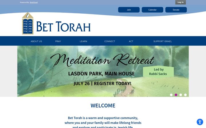 Screenshot of bettorah.org