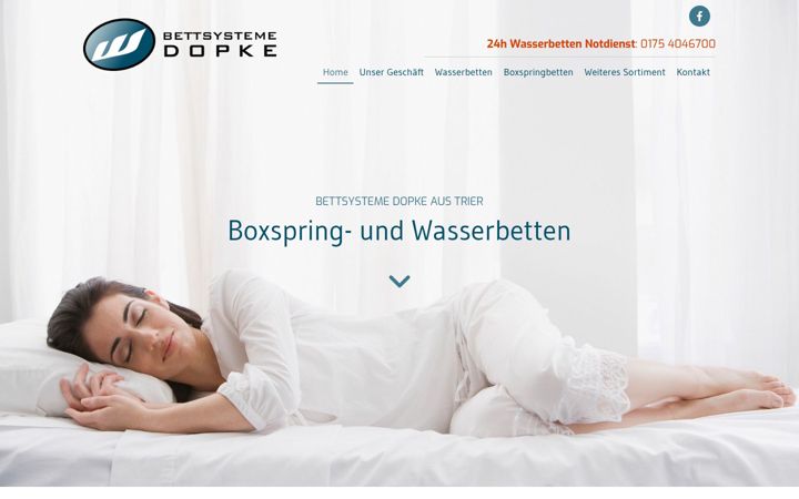 Posnetek zaslona bettsysteme-dopke.de