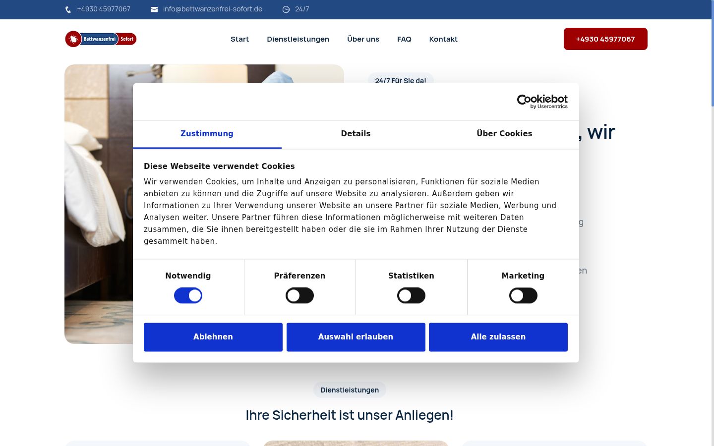 Sutikimo reklamjuostės, rodytos prieš bet kokią sąveiką, ekrano kopija
