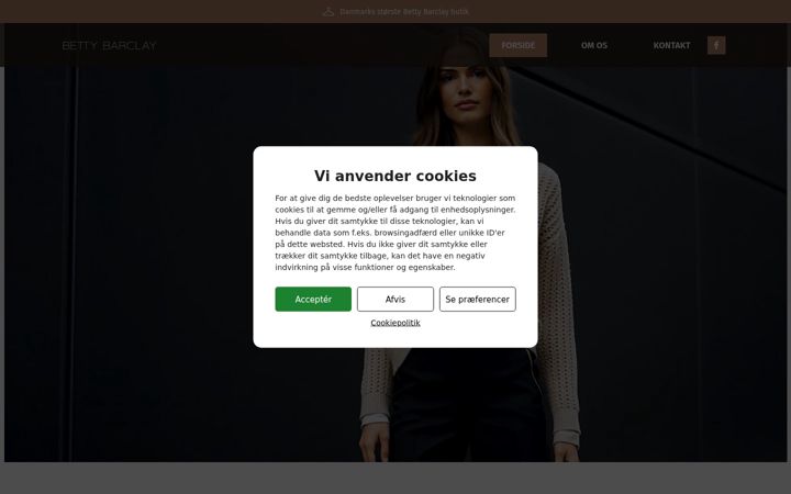 Screenshot of bettybarclay.dk