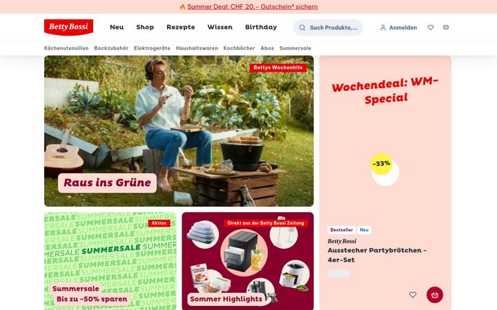 Screenshot of bettybossi.ch