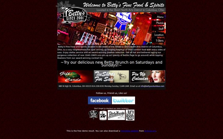 bettyscolumbus.com