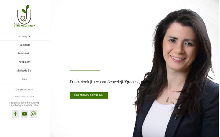Screenshot of betuluguraltun.com