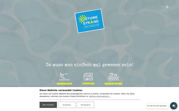 Screenshot ta' betuwestrand.de