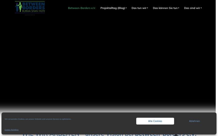 Screenshot ta' between-borders.de