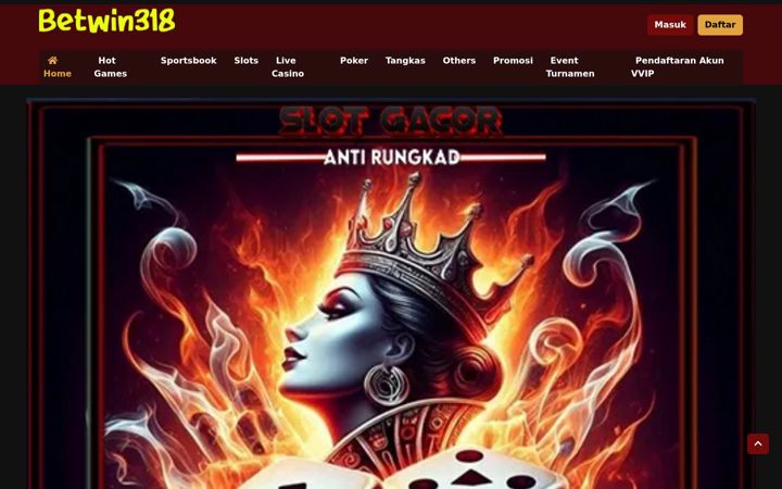 Screenshot of betwin318.com