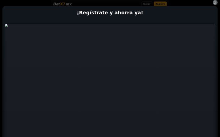 Screenshot of betx7.mx