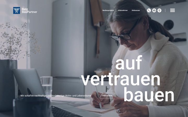 Screenshot of betz-baupartner.de