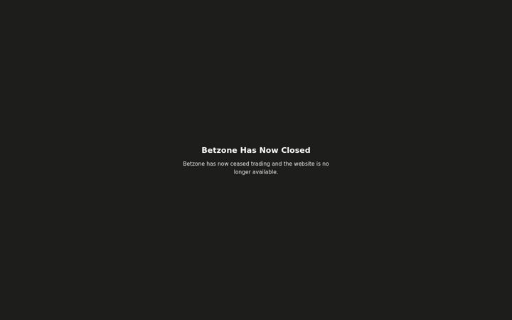 Screenshot of betzone.co.uk
