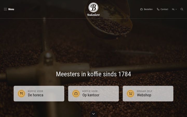 Screenshot of beukenhorst.nl