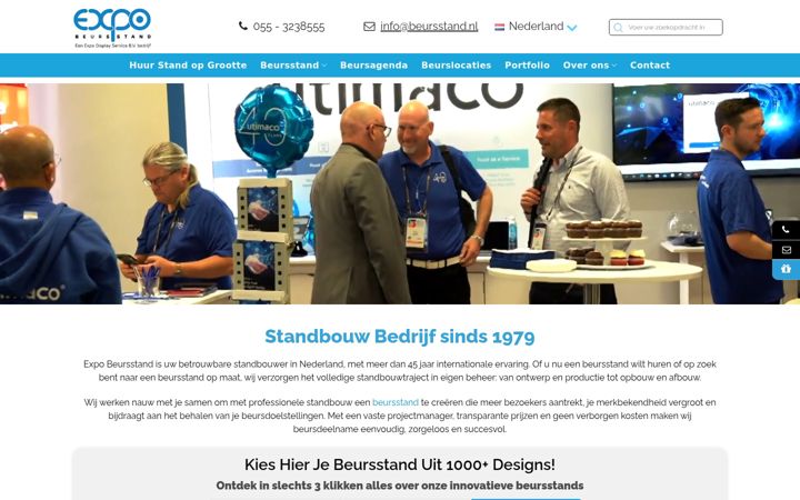 Screenshot of beursstand.nl
