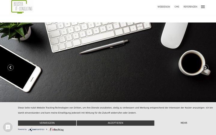 Screenshot of beuster-it.de