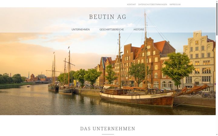 Screenshot of beutin.de