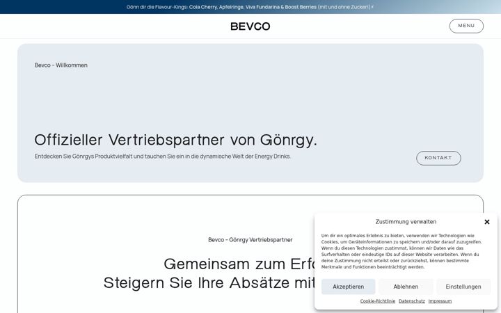 Screenshot of bevco-trade.de