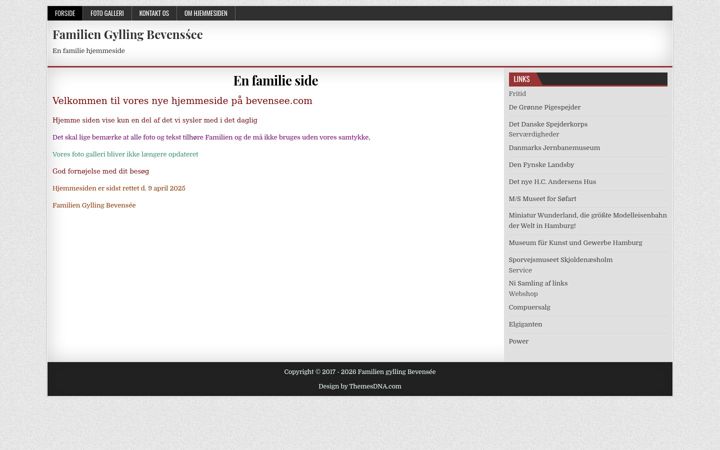 Screenshot of bevensee.com