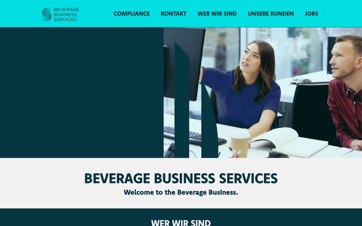Screenshot of beverage-business-services.de