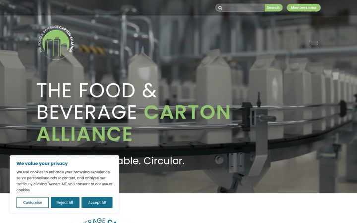 Screenshot of beveragecarton.eu