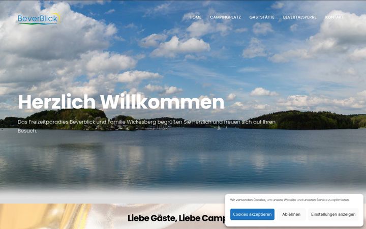 Screenshot van beverblick.de