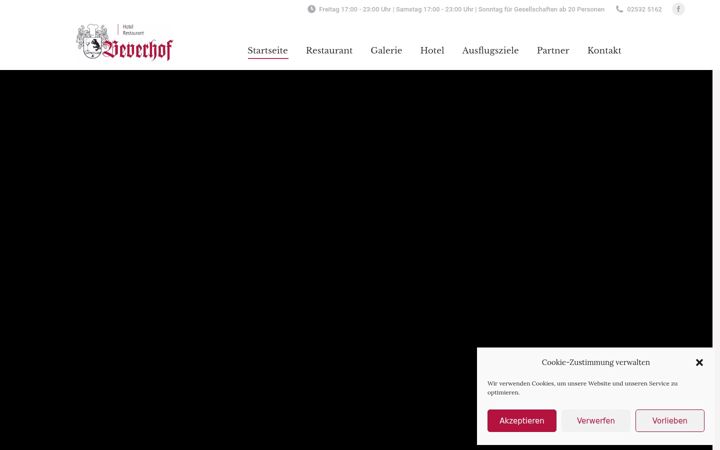 Screenshot of beverhof.de