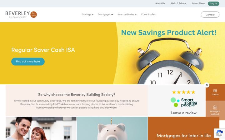 Screenshot von beverleybs.co.uk