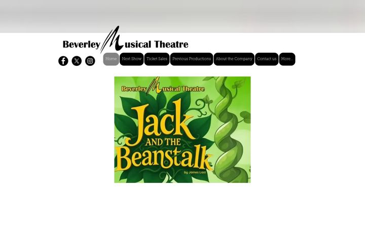 Screenshot von beverleymusicaltheatre.co.uk