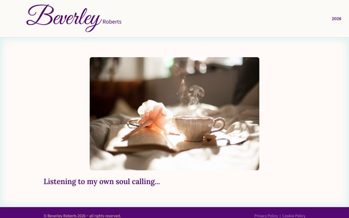 Screenshot of beverleyroberts.com