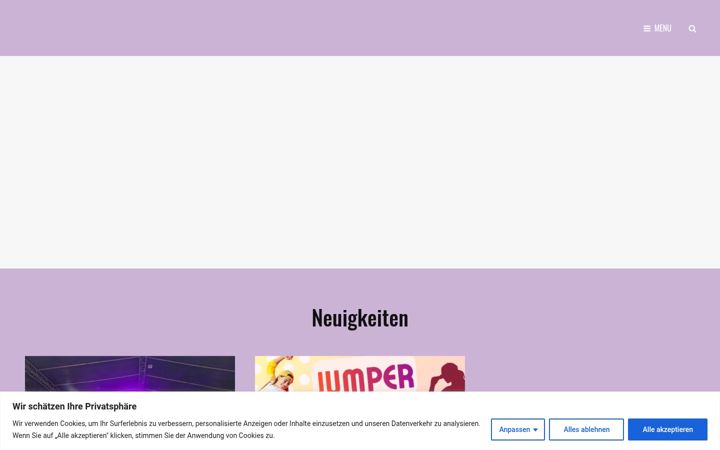 Screenshot van beverly-dance.de