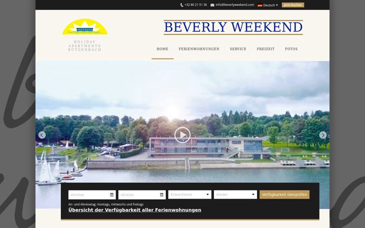Screenshot of beverlyweekend.com