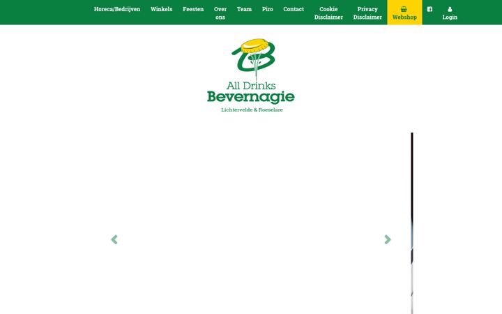 Zrzut ekranu bevernagie.be
