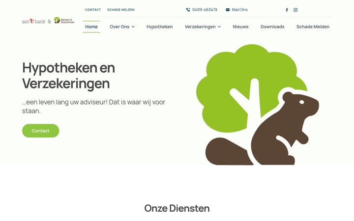 Screenshot of beversenboschman.nl